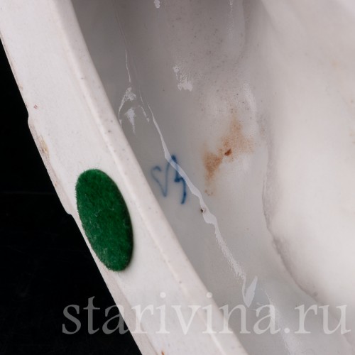 Фарфоровая композиция Дети с осликом, Дрезден, Германия, кон. 19 - нач. 20 вв.