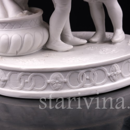 Фарфоровая статуэтка Пьеро и Коломбина Volkstedt, Германия, Кон 19, нач. 20 вв.