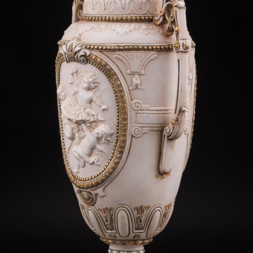 Фарфоровая Ваза в античном стиле, E. A. Muller, Германия, кон. 19, нач. 20 вв.