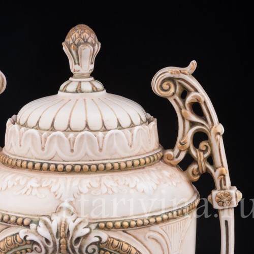 Фарфоровая Ваза в античном стиле, E. A. Muller, Германия, кон. 19, нач. 20 вв.