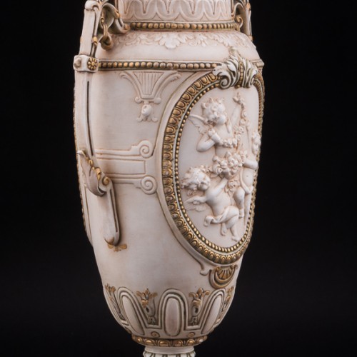 Фарфоровая Ваза в античном стиле, E. A. Muller, Германия, кон. 19, нач. 20 вв.