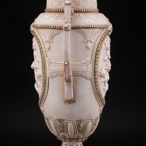 Фарфоровая Ваза в античном стиле, E. A. Muller, Германия, кон. 19, нач. 20 вв.