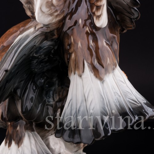 Большая фарфоровая композиция Орлы, Hutschenreuther, Германия, 1970 гг.