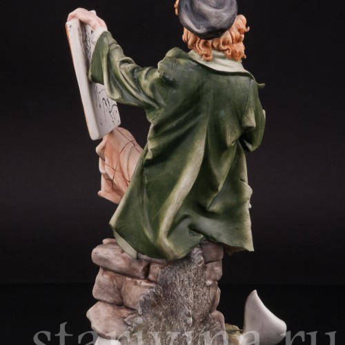 Фарфоровая статуэтка Художник, Capodimonte, Италия, вт пол. 20 века.