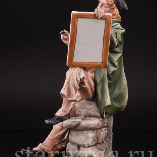 Фарфоровая статуэтка Художник, Capodimonte, Италия, вт пол. 20 века.
