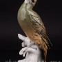 Фарфоровая статуэтка птицы Зеленый дятел, Karl Ens, Германия, сер. 20 века.