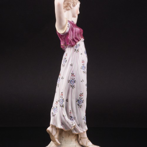 Фарфоровая статуэтка девушки Муза, Ernst Bohne Sohne, Германия, нач. 20 века.