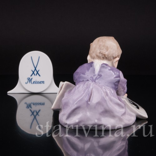 Малыш с книжкой, Meissen, Германия, нач. 20 в