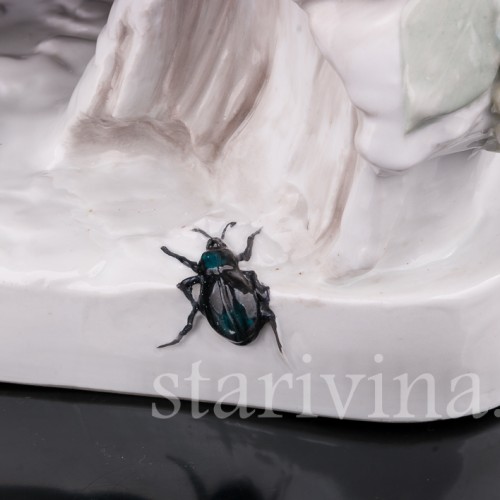 Статуэтка из фарфора Две белки, Karl Ens, Германия, 1920-30 гг.