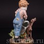 Фигурка из фарфора Неожиданный дуэт, Capodimonte, Италия, вт пол. 20 века.