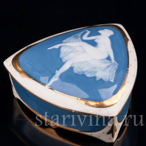 Фарфоровая Шкатулка, Limoges, Франция, кон. 19, нач. 20 вв.