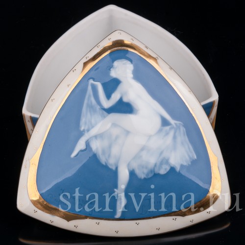 Фарфоровая Шкатулка, Limoges, Франция, кон. 19, нач. 20 вв.