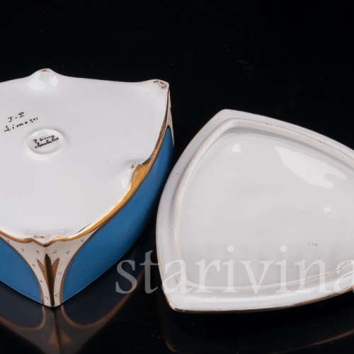 Фарфоровая Шкатулка, Limoges, Франция, кон. 19, нач. 20 вв.