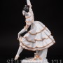 Фарфоровая статуэтка Балерина в испанском танце, Volkstedt, Германия, до 1935 г.