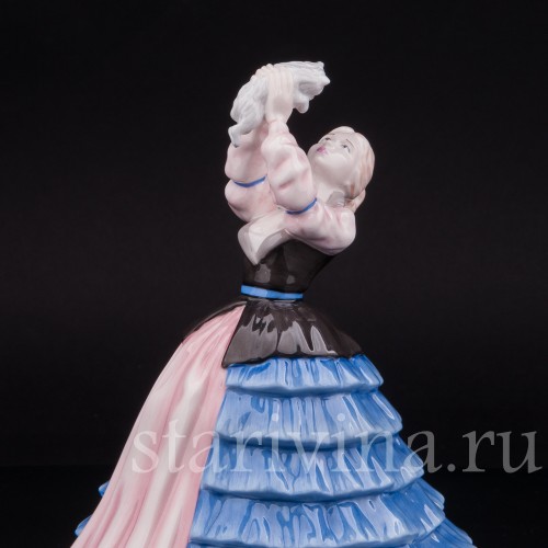 Фигурка девушки из фарфора Сюзанна, Royal Doulton, Великобритания, 2004 г.