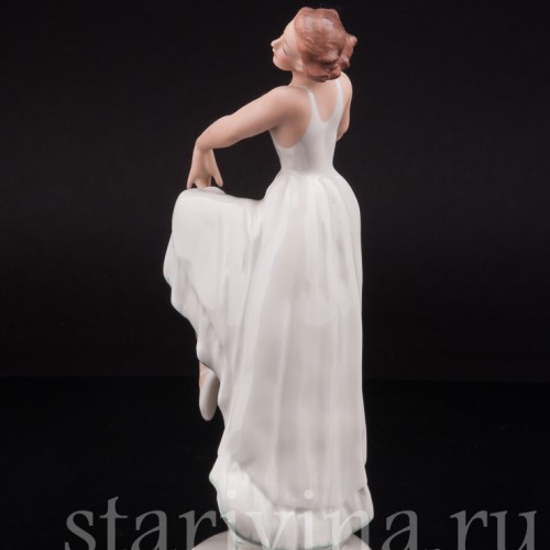 Фарфоровая статуэтка Балерина, Pirkenhammer Чехословакия, 1918-1938 гг.