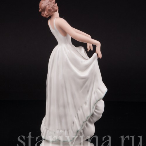 Фарфоровая статуэтка Балерина, Pirkenhammer Чехословакия, 1918-1938 гг.