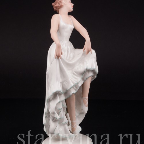 Фарфоровая статуэтка Балерина, Pirkenhammer Чехословакия, 1918-1938 гг.