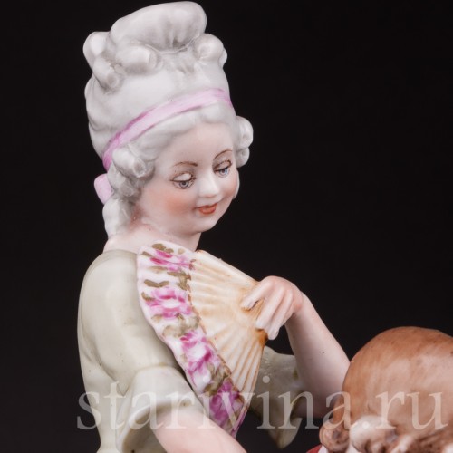 Фарфоровая статуэтка Юный поклонник, Capodimonte, Италия, вт пол. 20 века.