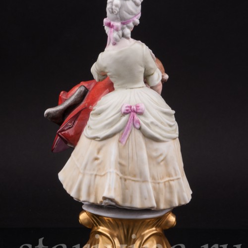 Фарфоровая статуэтка Юный поклонник, Capodimonte, Италия, вт пол. 20 века.