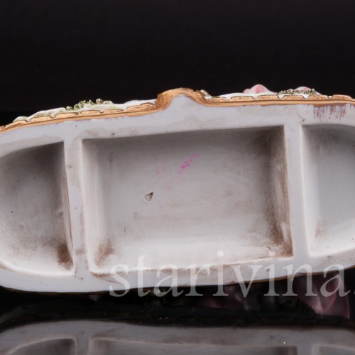 Статуэтка детей из фарфора "Пора мириться!", Bruno Merli, Италия, вт. пол. 20 в.