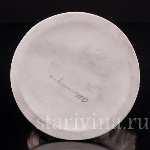 Фигурка из фарфора Влюбленная пара, миниатюра, кружевная, Германия, пер. пол. 20 в.