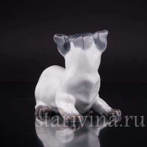 Фигурка из фарфора Котенок Lyngby, Дания, сер. 20 в.