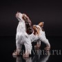 Фарфоровая статуэтка собаки Спаниель, Италия, вт пол. 20 века.