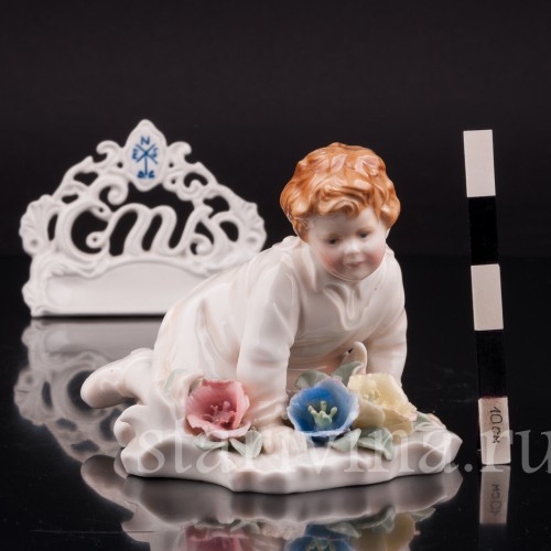 Малыш с цветами, Karl Ens, Германия, 1920-30 гг