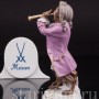Фарфоровая статуэтка Обезьяна с флейтой, Meissen, Германия, сер. 19 - нач. 20 вв.