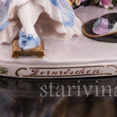 Статуэтка из фарфора Спящая красавица, Австрия, нач. 20 в.