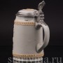 Анткварная пивная кружка Мудрый совет, 1/2 л, Villeroy & Boch, Германия, 1908 г.