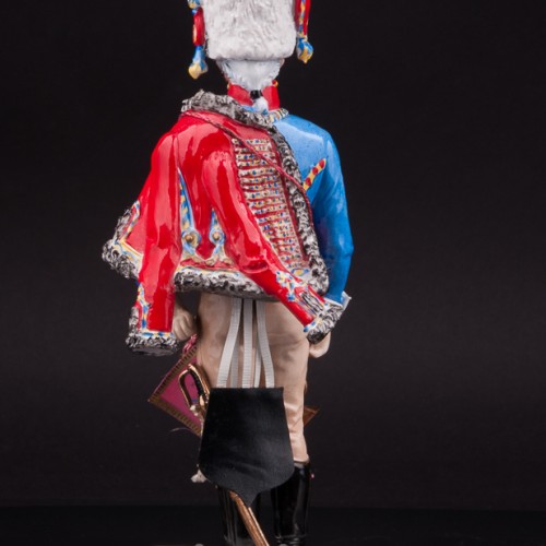 Статуэтка Трубач кирасир Императорской Гвардии, 1813 г., Sitzendorf, Германия, вт. пол. 20 в.