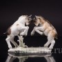 Статуэтка из фарфора Играющие козлята, Karl Ens, Германия, нач. 20 в.