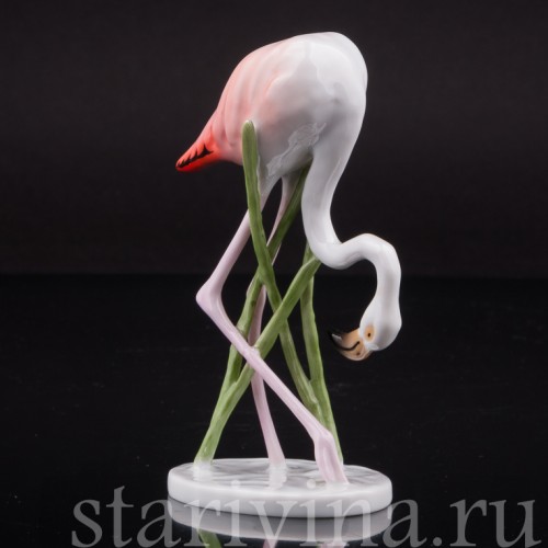 Фламинго, миниатюра, Rosenthal, Германия, 1950 гг