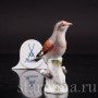 Фигурка птицы из фарфора Коноплянка, Meissen, Германия.