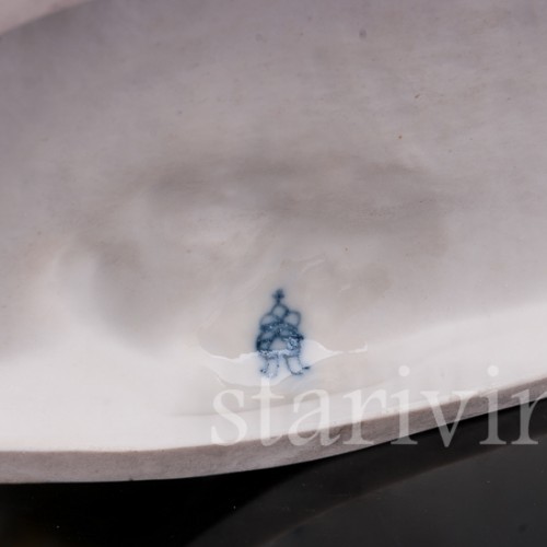 Фарфоровая композиция Пьеро и Коломбина, кружевная, Volkstedt, Германия, до 1935 г.