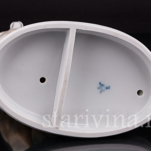 Фарфоровая статуэтка Лис, Bloch & Co, Чехословакия, 1920-е гг.