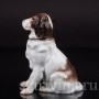 Фарфоровая статуэтка собаки Сидящий пес, Karl Ens, Германия, 1920-30 гг.