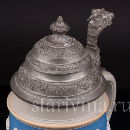 Пивная кружка Сельский праздник, 1/2 л, Villeroy & Boch, Германия, 1892 г.