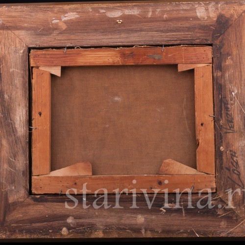 Жанровая картина Мужчины в трактире, , вт. пол. 19 в.