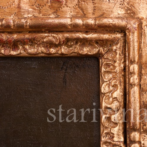 Жанровая картина Мужчины в трактире, , вт. пол. 19 в.