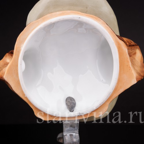 Антикварная пивная кружка Лис, 1/2 л, Von Schierholz, Германия, 1880-1906 гг.