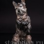Фигурка собаки из фарфора Терьер на задних лапах, Karl Ens, Германия, 1920-30 гг.