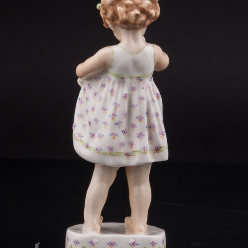Фигурка девочки из фарфора "Только я!", Royal Worcester, Великобритания, 1953 г.
