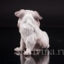 Фарфоровая статуэтка собаки Денди-динмонт-терьер, Dahl Jensen, Дания, сер. 20 века.