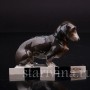 Фигурка собаки из фарфора Такса, миниатюра, Rosenthal, Германия, 1953 г.