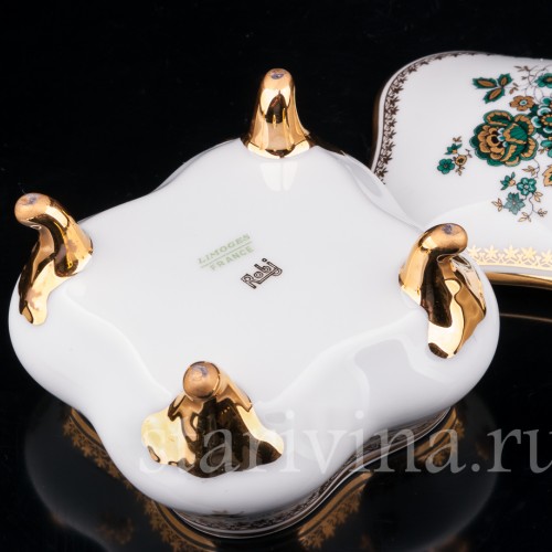 Фарфоровая Шкатулка, Limoges, Франция, вт. пол. 20 в.