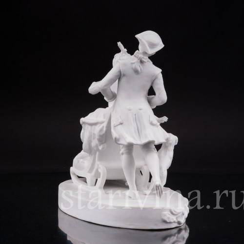 Бисквитная композиция Катание на санках, Германия, кон 19 - нач 20 вв.