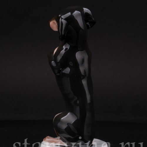 Фарфоровая статуэтка собаки Такса, стоящая на задних лапах, Rosenthal, Германия, 1924 г.